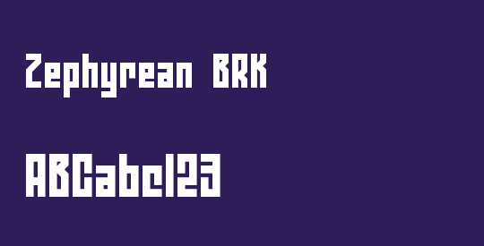 Zephyrean BRK