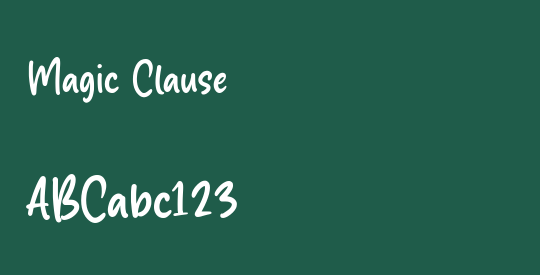 Magic Clause