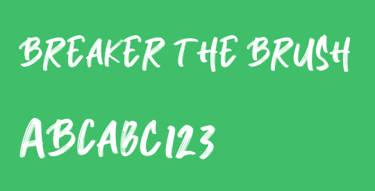Breaker The Brush