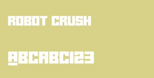 Robot Crush