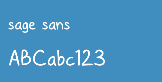 sage sans