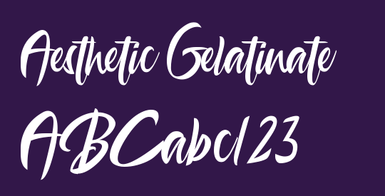Aesthetic Gelatinate
