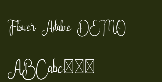 Flower Adaline DEMO