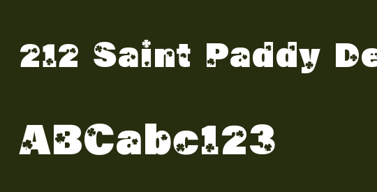 212 Saint Paddy Demo