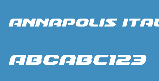 Annapolis Italic