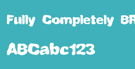 Fully Completely BRK