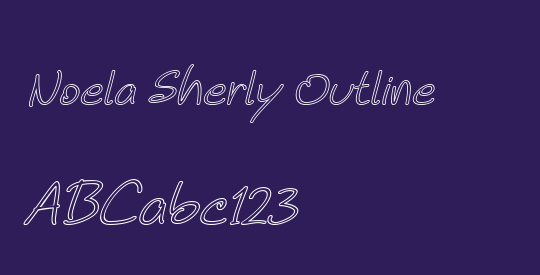 Noela Sherly Outline