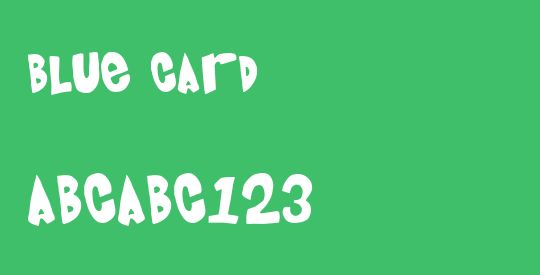 Blue Card