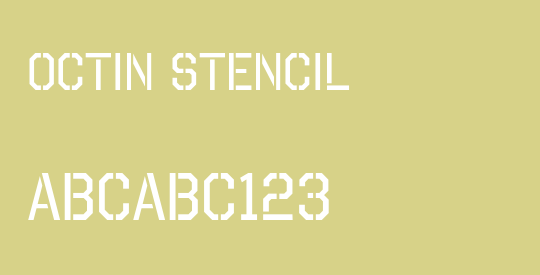 Octin Stencil
