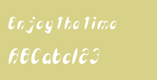 Enjoy The Time