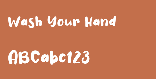 Wash Your Hand