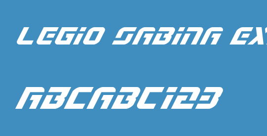 Legio Sabina Expanded Italic