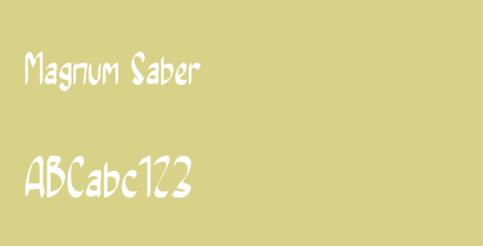 Magnum Saber