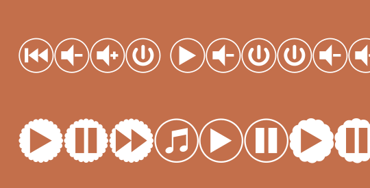 font bottons music pro