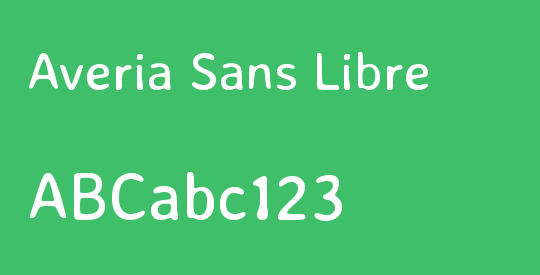 Averia Sans Libre