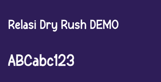 Relasi Dry Rush DEMO