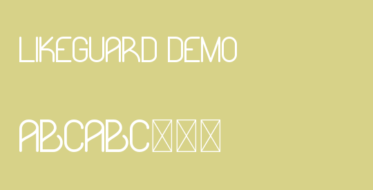 Likeguard Demo