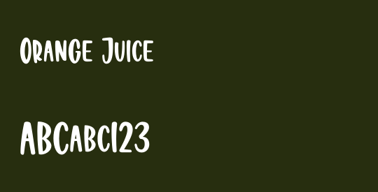 Orange Juice