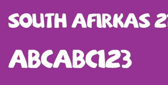 sOuTh Afirkas 2100
