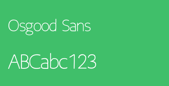 Osgood Sans