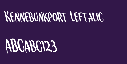 Kennebunkport Leftalic