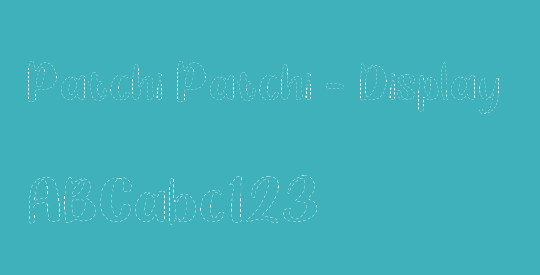 Patchi Patchi - Display