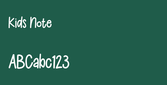 Kids Note