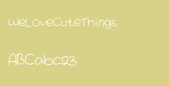 WeLoveCuteThings