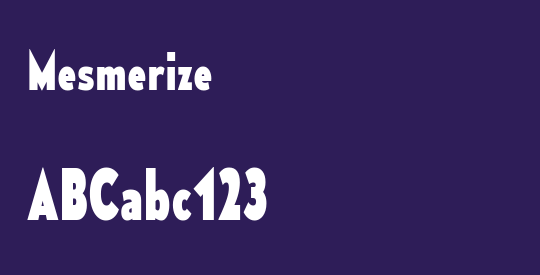 Mesmerize