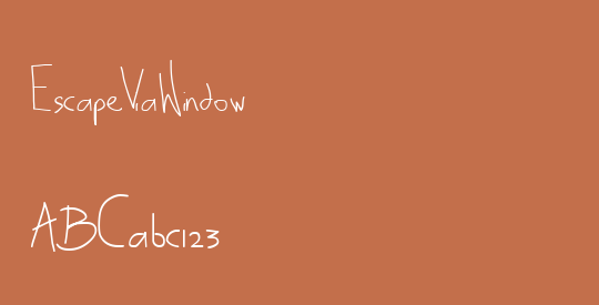 EscapeViaWindow
