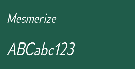 Mesmerize
