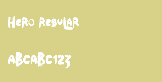 Hero Regular