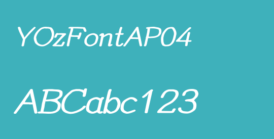 YOzFontAP04