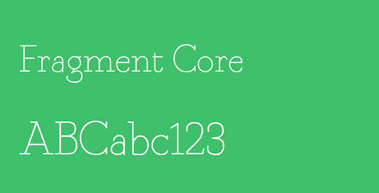 Fragment Core