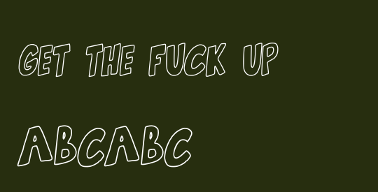Get the fuck up