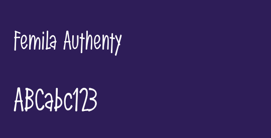 Femila Authenty