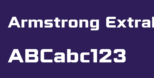Armstrong Extrabold