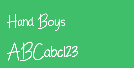 Hand Boys