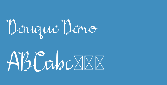 Denique Demo