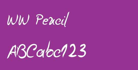 WW Pencil