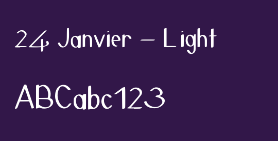 24 Janvier - Light