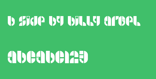 B SIDE BY BILLY ARGEL