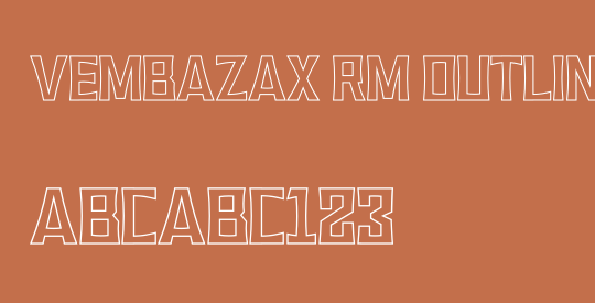 VEMBAZAX RM OUTLINE
