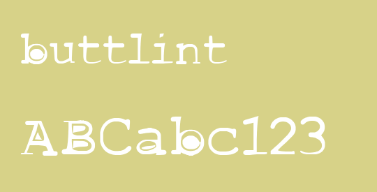 buttlint
