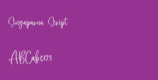 Singaparna Script