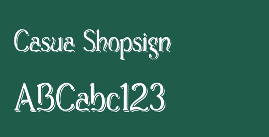 Casua_Shopsign