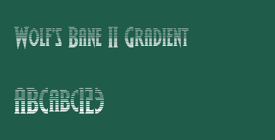 Wolf's Bane II Gradient