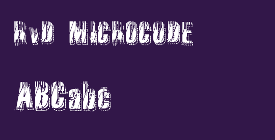 RvD_MICROCODE