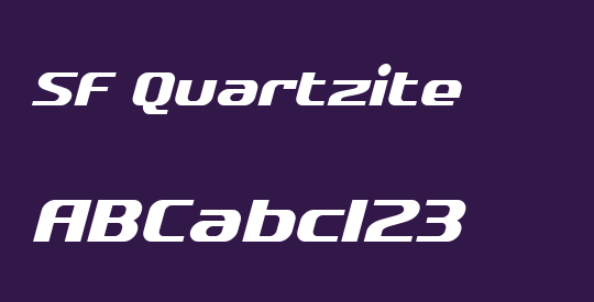 SF Quartzite