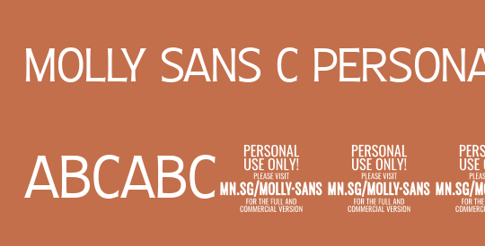 Molly Sans C PERSONAL